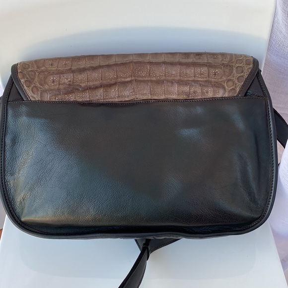 Celine Shoulder Bag 100% Authentic. Vintage. Real Alligator. - Picture 7 of 16